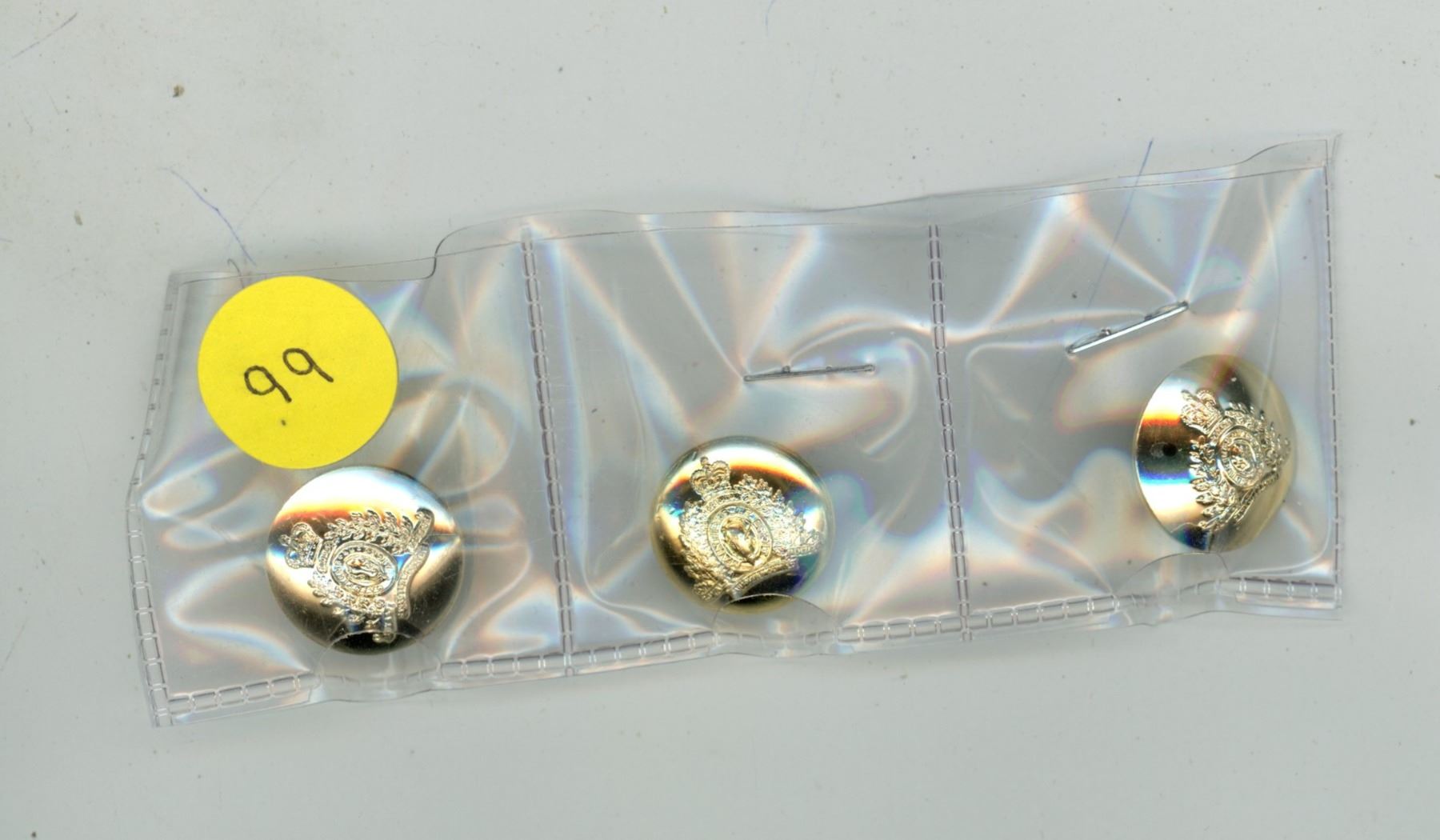 Lot of 3 RCMP Buttons. - Schmalz Auctions