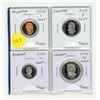 Image 1 : Panama. 1975 4-coin Proof set.