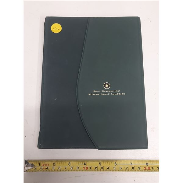 Empty Royal Canadian Mint album for housing Canadian Proof Like Sets. Used.