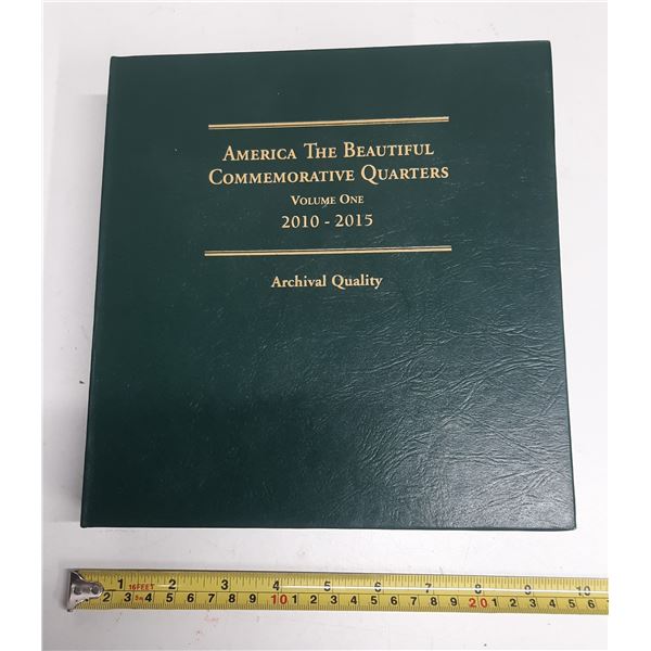 America the Beautiful Commemorative Quarters 2010 – 2015 Collection. Contains almost all th