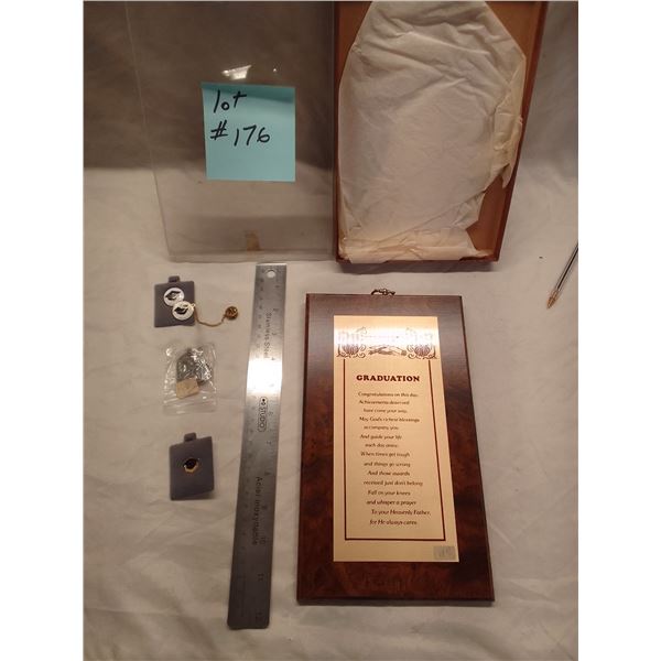 Vintage 1998 Religious Graduation Gift Set - Complete in Original Box (Lot of 4 Pieces) - A heartfel