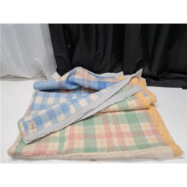 "pure wool blanket" canadian made