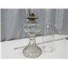 Image 3 : #2 Glass Coil Oil Lamp w/ Chimney