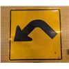 Image 1 : Sharp Curve Ahead Highway Sign