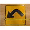 Image 2 : Sharp Curve Ahead Highway Sign