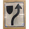 Image 1 : Divided Highway Begins Highway Sign