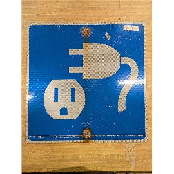 Power Ahead highway Sign