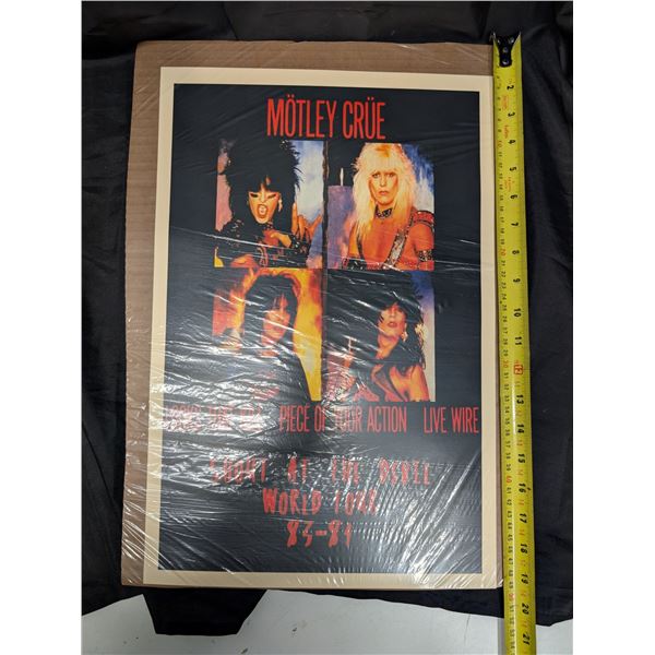 Mottey Crue Concert Poster