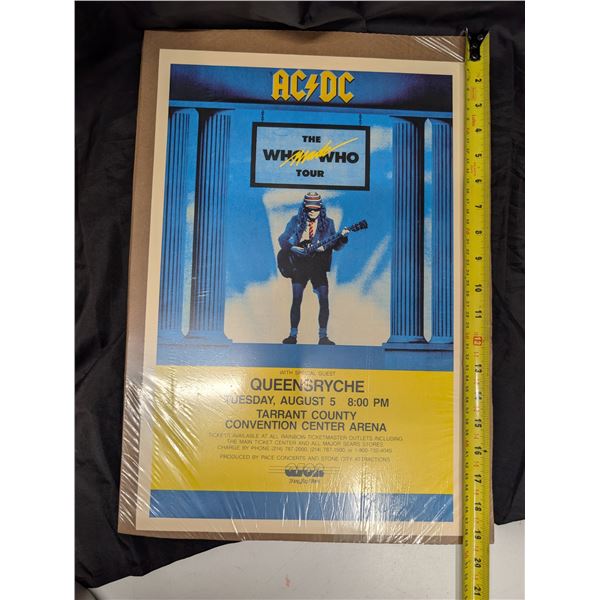 ACDC Concert Poster