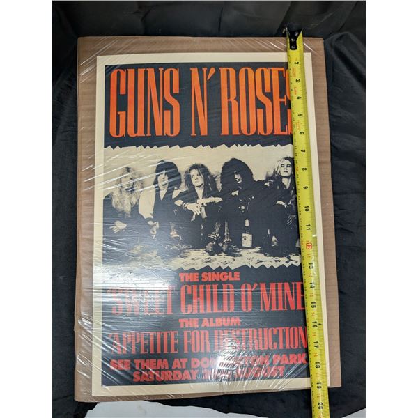 Guns & Roses Concert Poster