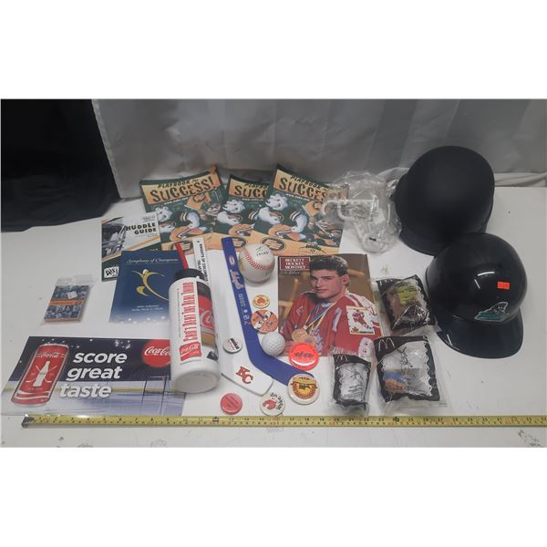 Lot of Hockey Items , Misc Items, etc.