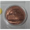 Image 2 : One AVDP Ounce 999 Fine Copper.