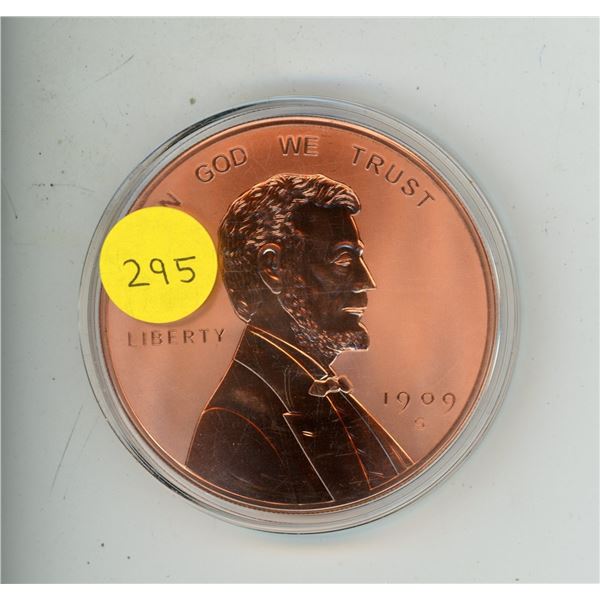 U.S.A Fine Ounces .999 Fine Copper.