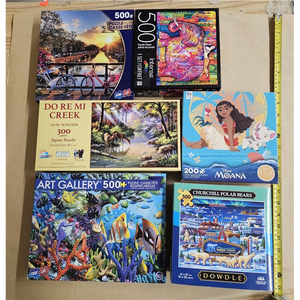 (6) Jigsaw Puzzles