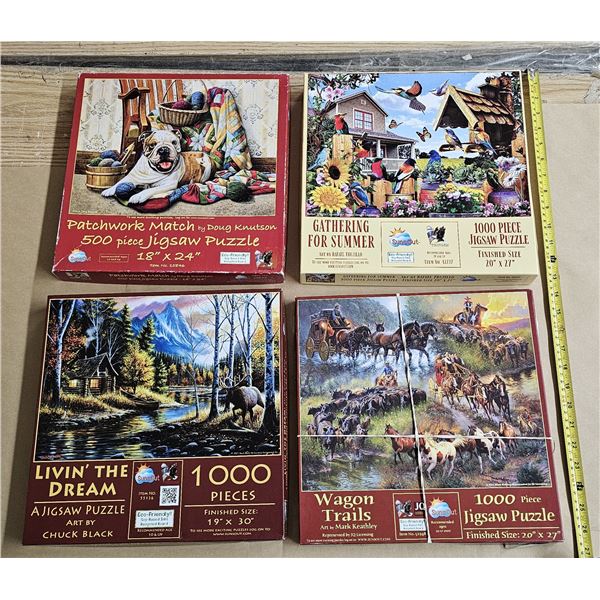 (4) Jigsaw Puzzles