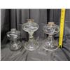 Image 2 : (3) Oil Lamp Bases