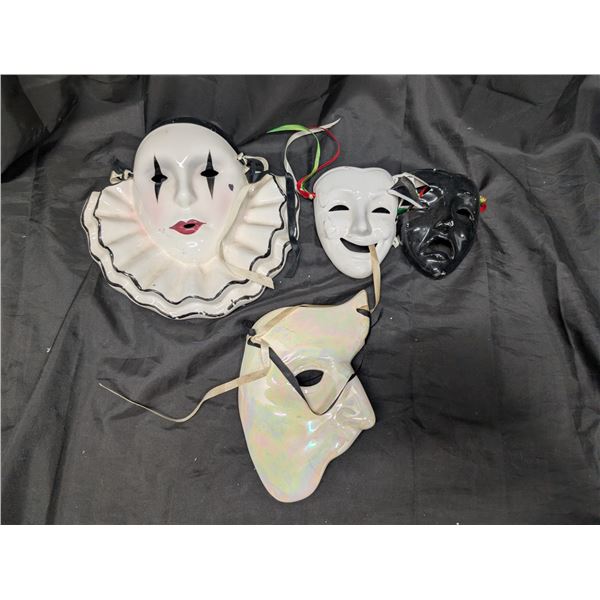Porcelain Masks (1) Chipped