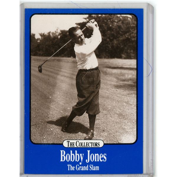 Bobby Jones The Grand Slam The Collectors International Sports Series Card Limited Edition 1/25,000 