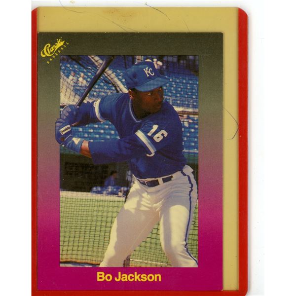 Bo Jackson Classic Baseball No. 157 Year 1988 Baseball Card