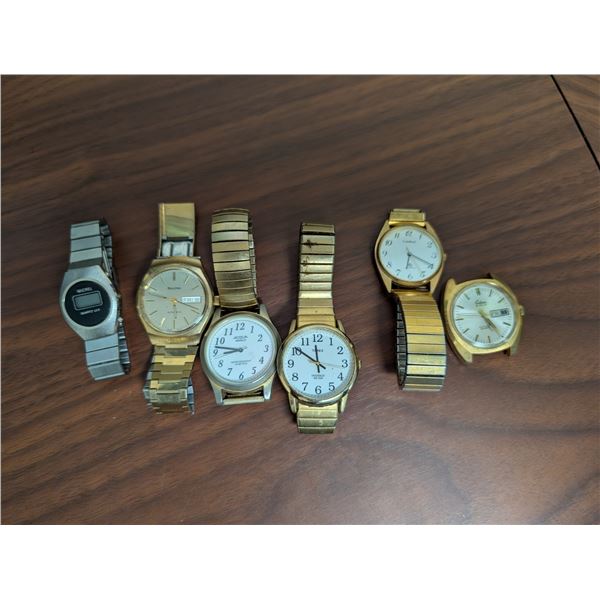 Lot of Watches (Some Not Working, and Some Missing Parts)