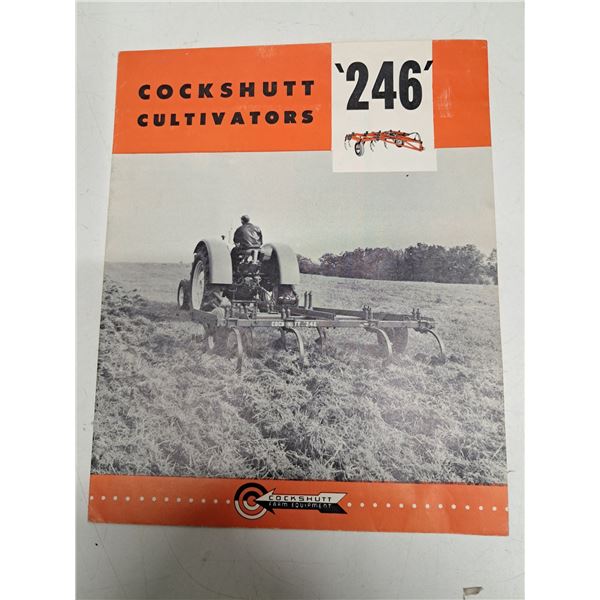 Cockshutt model 246 cultivations brochure