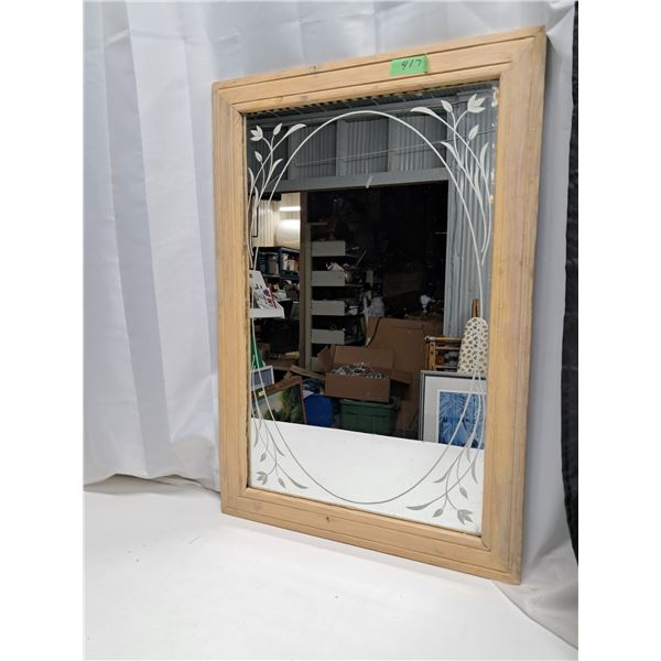 32 X 22” wall mirror design