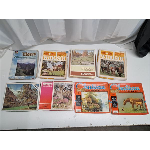 (8) puzzles various
