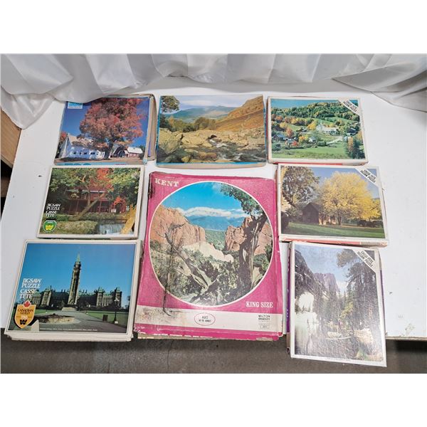(8) puzzles various