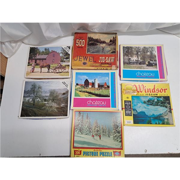 (8) puzzles various