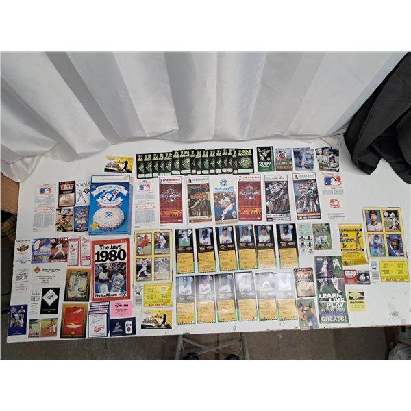 Toronto blue jays collectibles misc cards