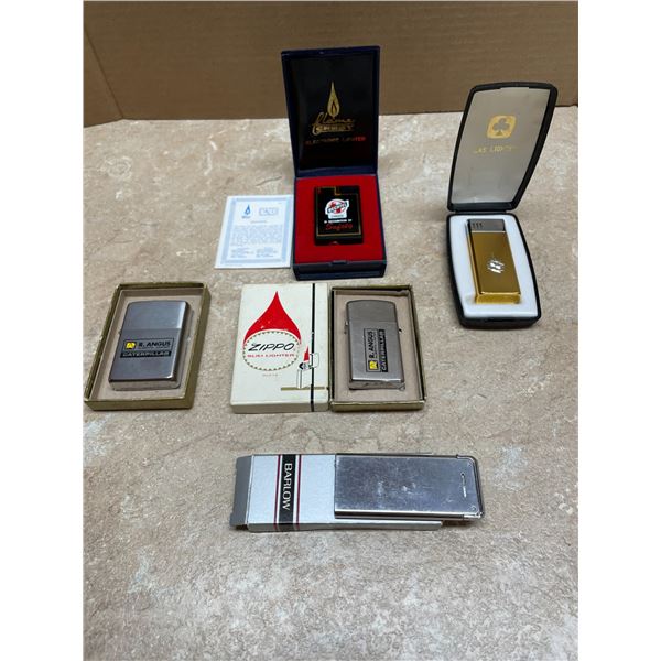 Gas Lighters,  Bechtel Canada, R. Angus Caterpillar, Barlow