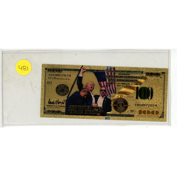 Trump 2024 Currency.