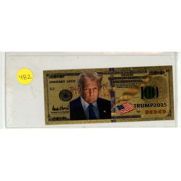 Trump 2025 Currency.