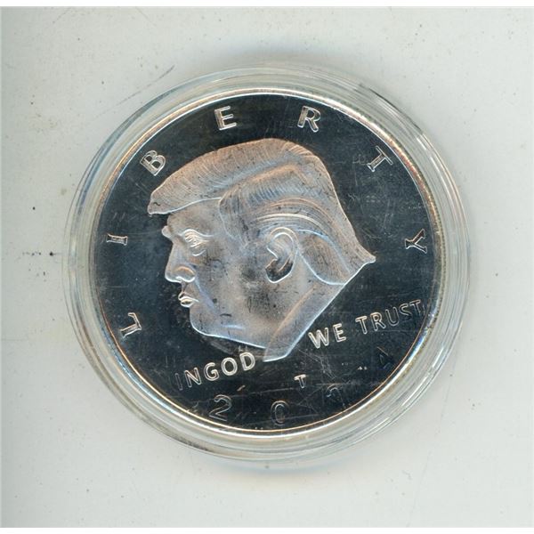 InGod We Trust 2024 Silver Colour Donald Trump Coin.