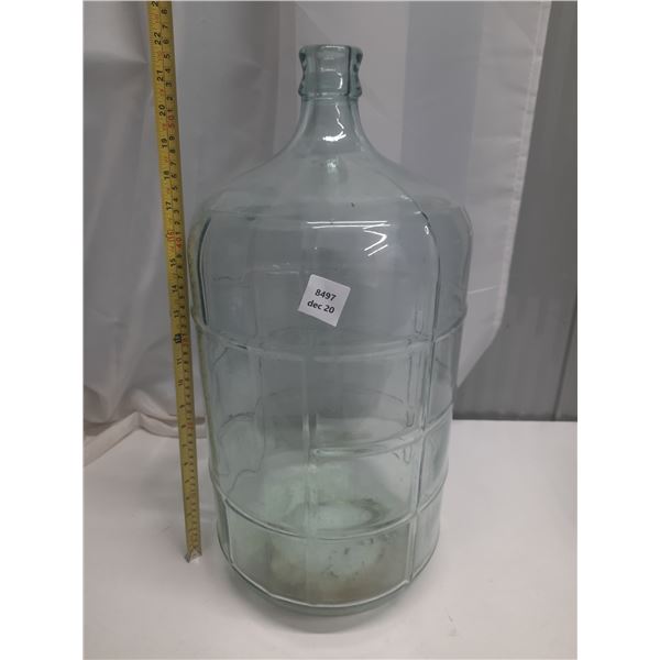 Vintage 5-Gallon Glass Carboy.