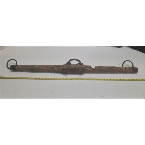 Vintage Wooden Single Tree or ox/horse Yoke.