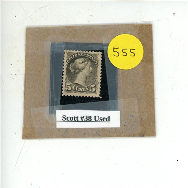 Scott #38 Used.