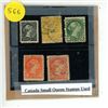 Image 1 : Canada Small Queen Stamps Used.