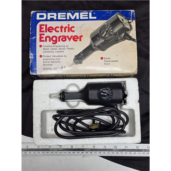 Dremel Electric Engraver for metal, glass, wood, plastic, ceramics, leather