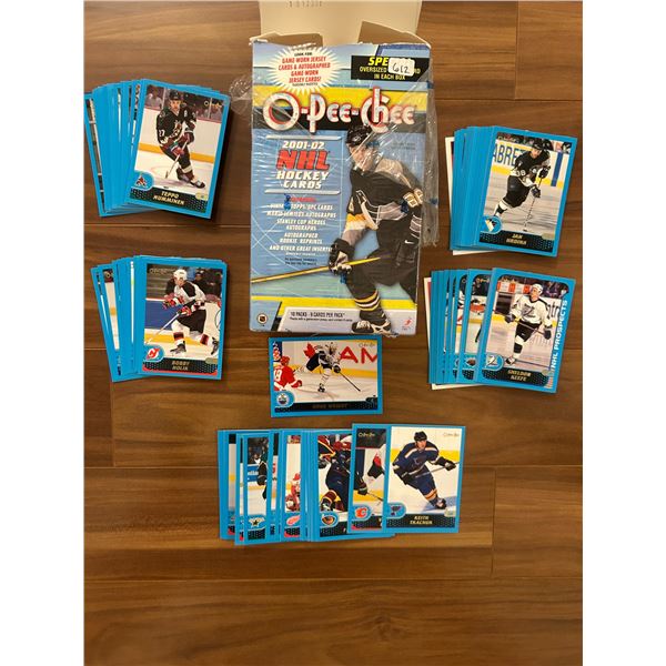 2001-02 OPC Hockey Cards