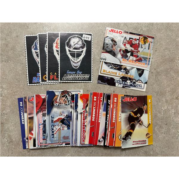 Assorted Kraft Hockey Cards