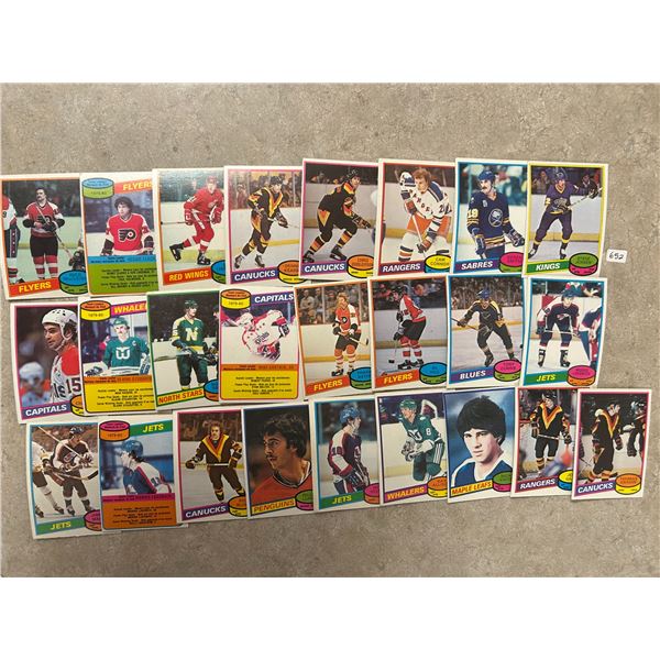 1980-81 OPC Hockey Cards (25)