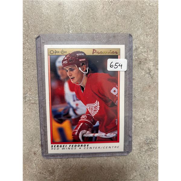Sergei Federov - Rookie Card