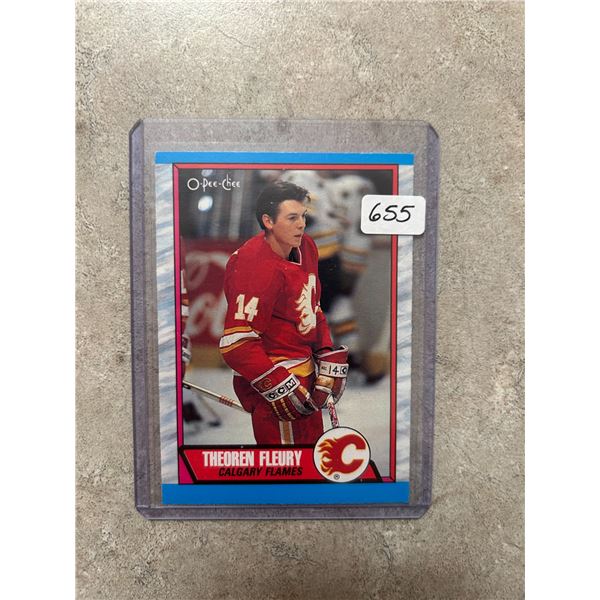 Theo Fleury - Rookie Card