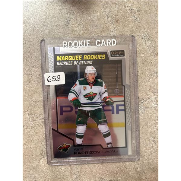 Kirill Kaprizov - Rookie Card