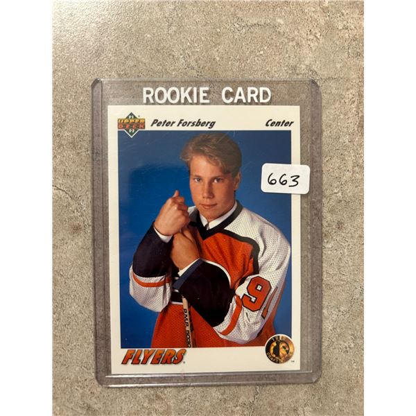 Peter Forsberg - Rookie Card