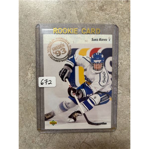 Saku Koivu - Rookie Card
