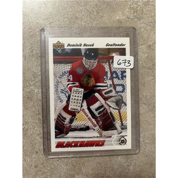 Domink Hasek - Rookie Card