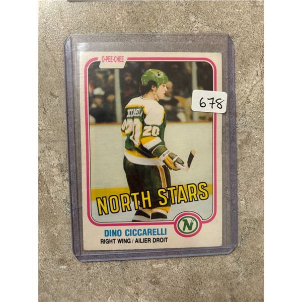 Dino Ciccarelli - Rookie Card
