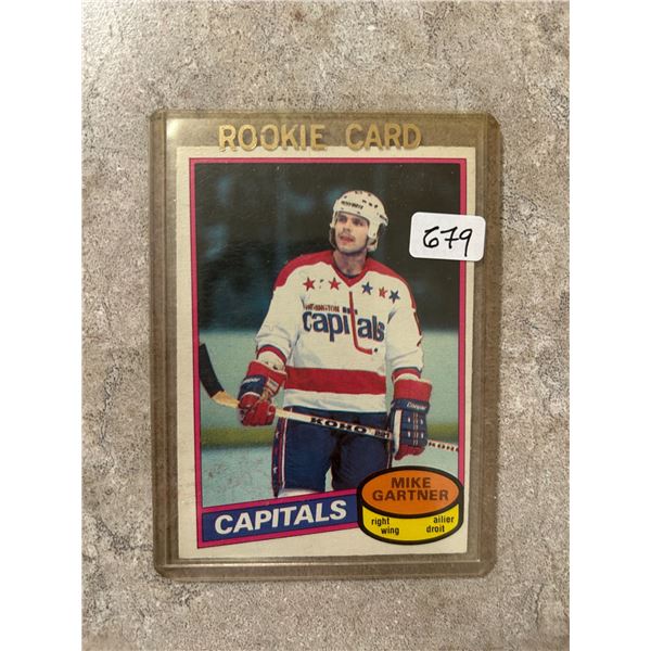 Mike Gartner - Rookie Card